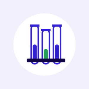 Laboratory test tubes