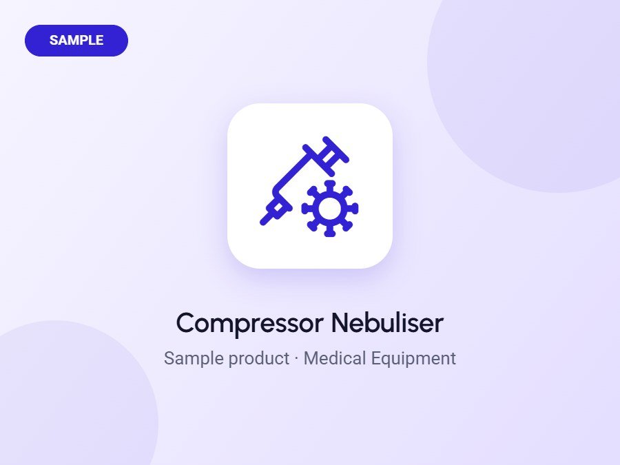 Compressor Nebuliser (Sample)