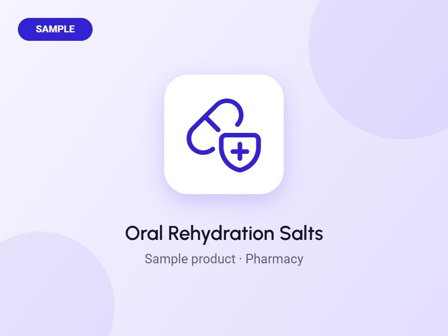 Oral Rehydration Salts (Sample)